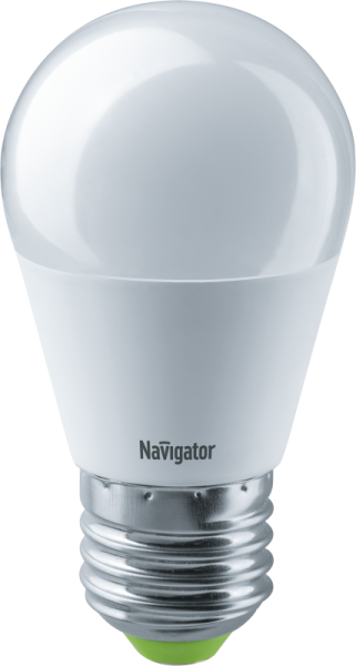 Лампа светодиодная 94 469 NLL-G45-7-230-4K-E27 7Вт шар 4000К нейтр. бел. E27 560лм 176-264В Navigator 94469