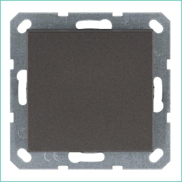 Выключатель 1-кл. 10А IP20 механизм мокко Jasmart G3011Z