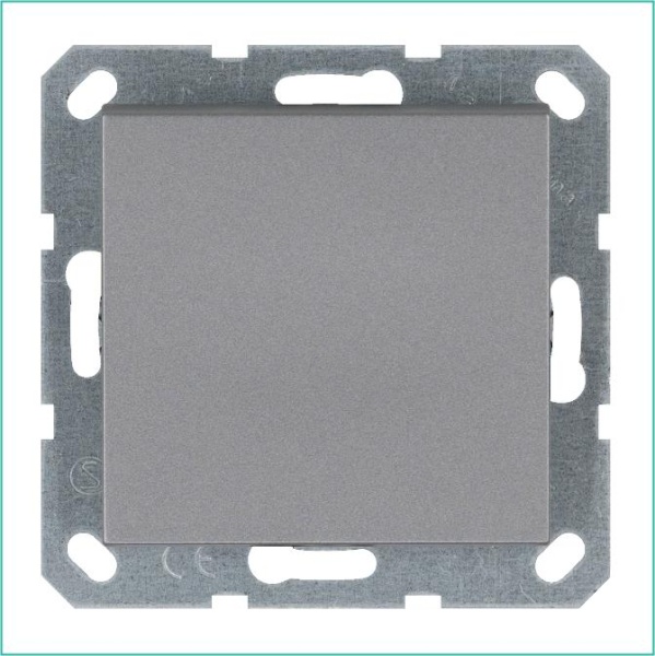 Выключатель 1-кл. 10А IP20 механизм алюм. Jasmart G3011S