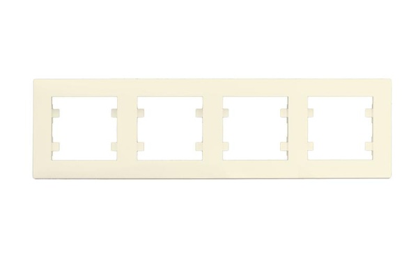 Рамка 4-м Karea RIZZ крем Makel 88010704