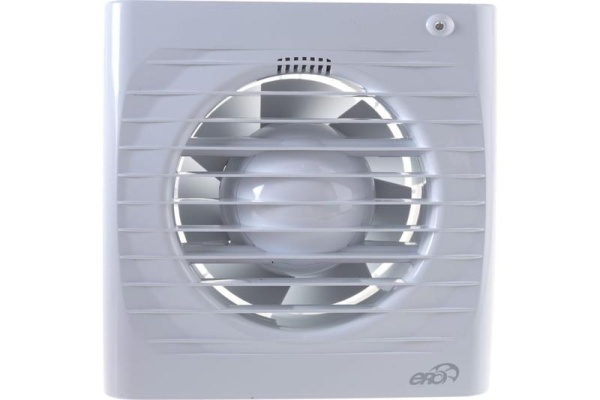 Вентилятор вытяжной осевой с обратным клапаном шнуровым тяговым выключателем D 100 ERA 4C-02