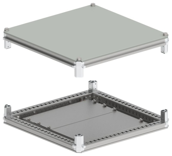 Крыша и основание 600х600 IP54 FORMAT IEK YKM40D-FO-KO-060-060-54