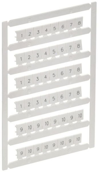 Маркер для CTS 6кв.мм/CP 10кв.мм "1-10" ARMAFIX IEK AF-CT10D-M-006-01