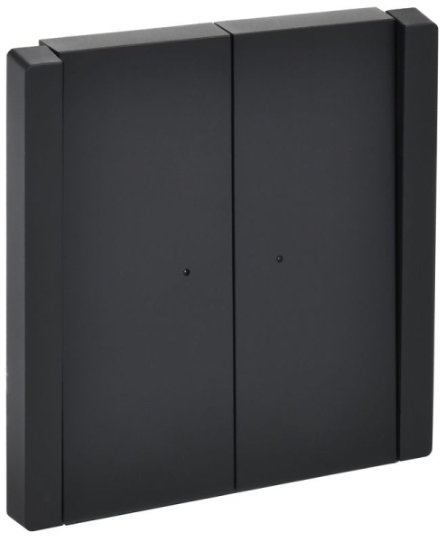 Выключатель 2-кл. СП FORTE&PIANO 10А FP106 с индикацией черн. IEK FP-V20-1-10-1-K02