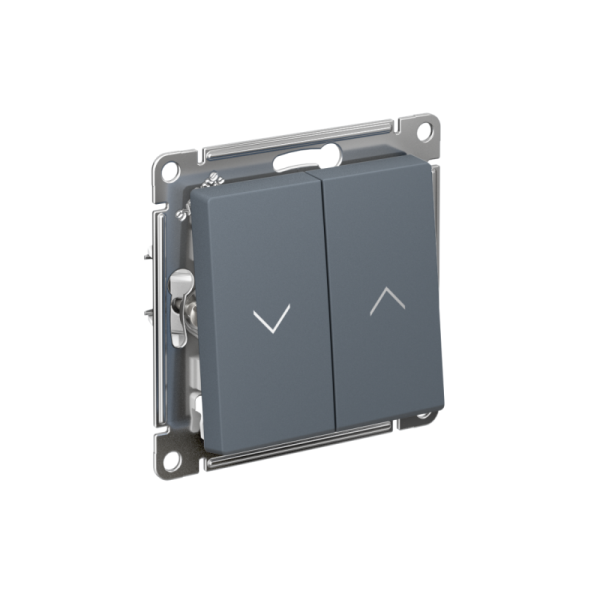 Выключатель для жалюзи 2-кл. AtlasDesign 10А механизм грифель SE ATN000719