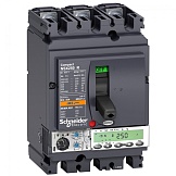 Schneider Electric Compact NSX Силовой Автоматический выключатель 3P Iu=80А диапазон уставки тока расцепления: 640А 200кА IP30