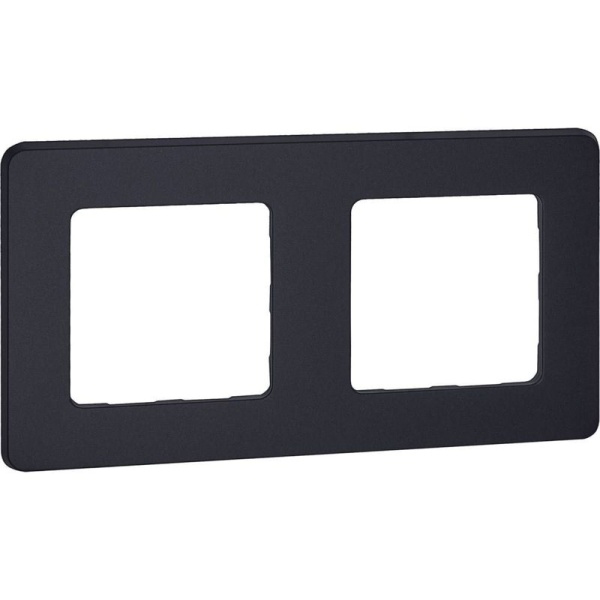 Рамка 2-м Inspiria антрацит IEK 673943