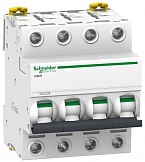 Schneider Electric Acti 9 iC60N Автоматический выключатель 4P 3А (B) 6кА