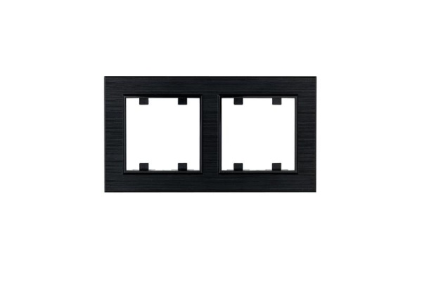 Рамка 2-м Karea LINE STAR чер. Makel 86054702