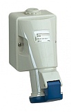 Schneider Electric PratiKa Розетка настенная, винтовой зажим, 32А, 2P+E, IP44, 220В
