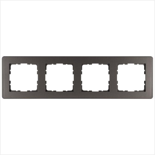 Рамка 4-м G-Flex мокко Jasmart G1104Z