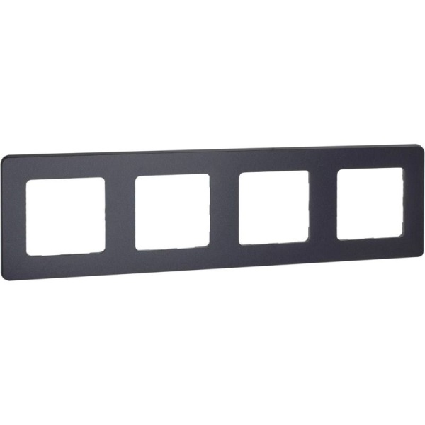 Рамка 4-м Inspiria антрацит IEK 673963