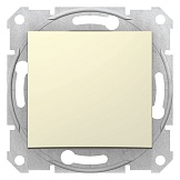 Schneider Electric Sedna Беж Переключатель перекрестный 1-клавишный 10А (сх.7)