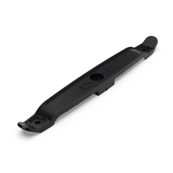 Держатель плоского кабеля двусторонний для прямого монтажа на 8 мест (уп.20шт) черн. Промрукав PR13.0441