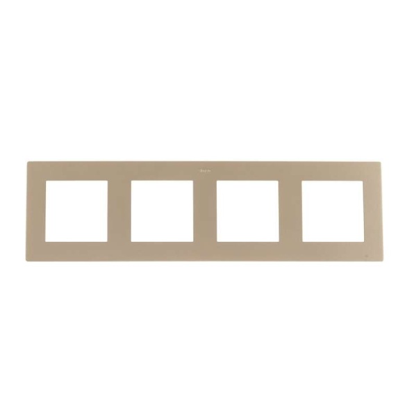 Рамка 4-м Simon24 шампань 2400640-034