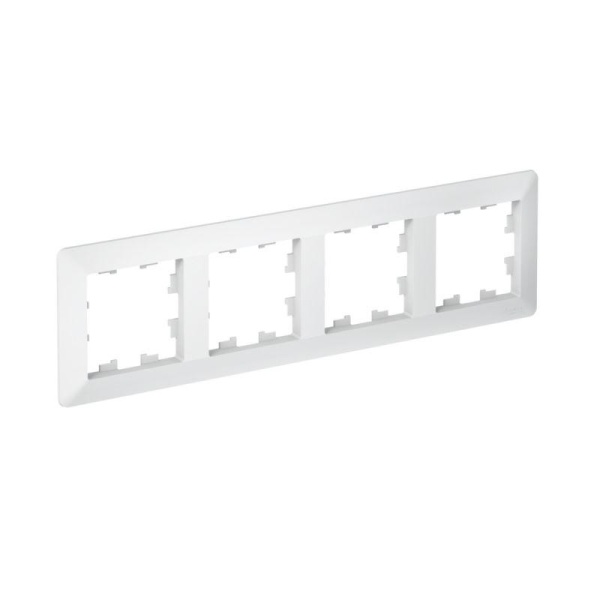 Рамка 4-м AtlasDesign Air лотос/дым. бел. SE ATN221304