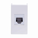 Розетка телефонная 1-м 1мод. Viva RJ12 бел. DKC 45018