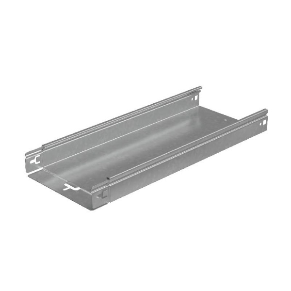 Лоток листовой неперфорированный 200х50 L3000 сталь 1мм "Быстрый монтаж ПЛЮС" LNplus50-200-1.0-3000 HD гор. оцинк. КМ PL1264