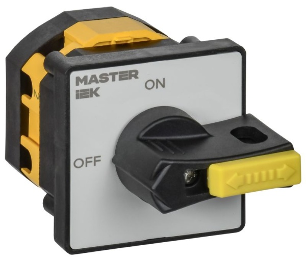 Переключатель кулачковый 10А (сх. 10) стандартная рукоятка IEK MI-CS10-010-010