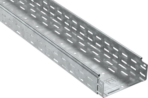 Лоток листовой перфорир. 300х80 L3000 сталь HDZ IEK CLP10-080-300-3-M-HDZ