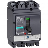 Schneider Electric Compact NSX Силовой Автоматический выключатель 3P Iu=100А диапазон уставки тока расцепления: 150А MA100 NSX100HB1 (75кА при 690B)