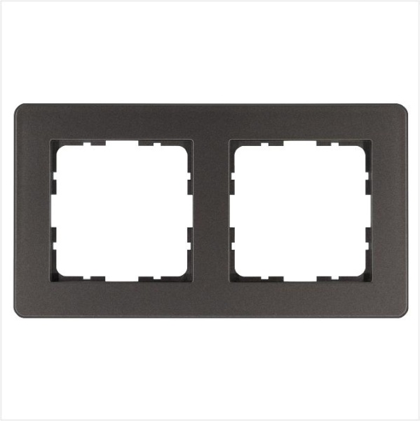Рамка 2-м G-Flex мокко Jasmart G1102Z