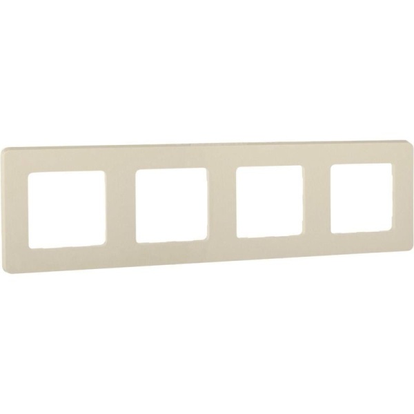 Рамка 4-м Inspiria сл. кость IEK 673961